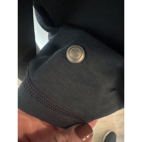 Men's Gray Quarter-Zip Sweater - Picture 11 of 11